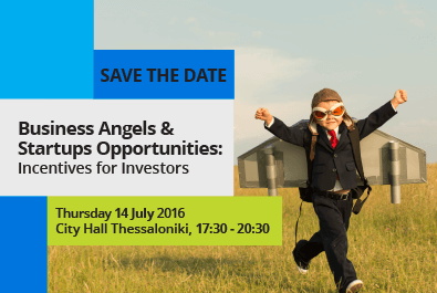 business angel save the date