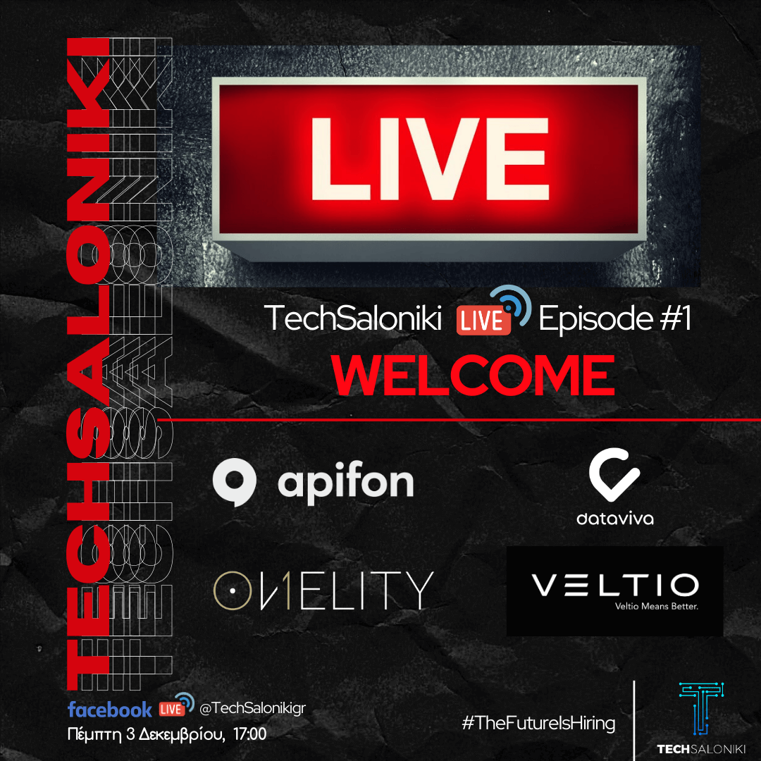 TechSaloniki Live! Η πιο… safe επιλογή για την TECH καριέρα που ονειρεύτηκες!