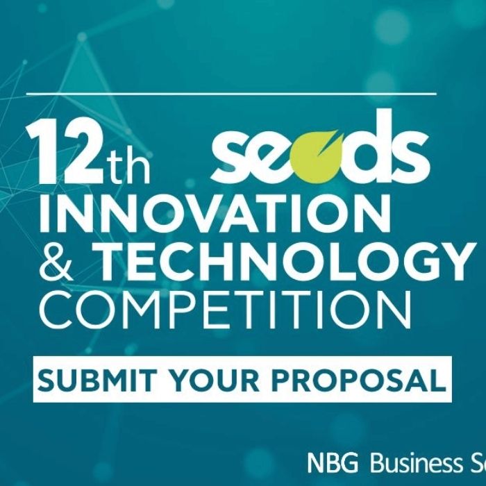 12ος Διαγωνισμός Καινοτομίας & Τεχνολογίας του προγράμματος NBG Business Seed!